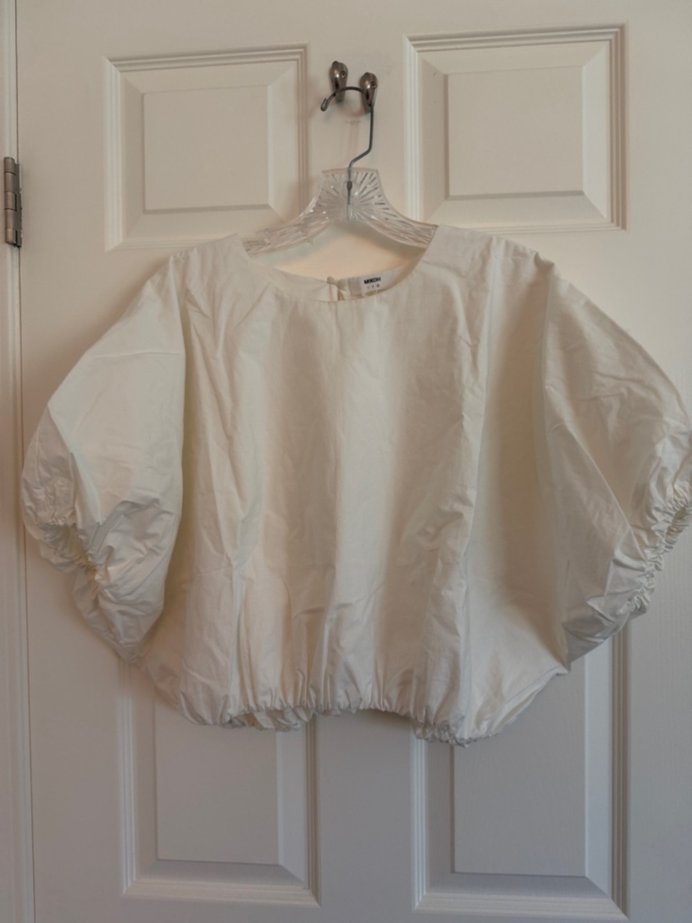 Mikoh OPIHI Puff Sleeve Crop Top